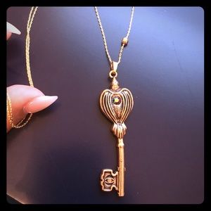 NWOT ALEX AND ANI Angel Key Expandable Necklace